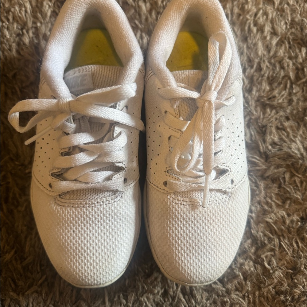 Nike White Cheer Sneakers